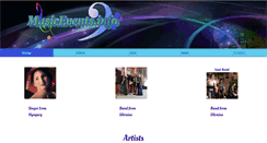 Desktop Screenshot of musicevents.info